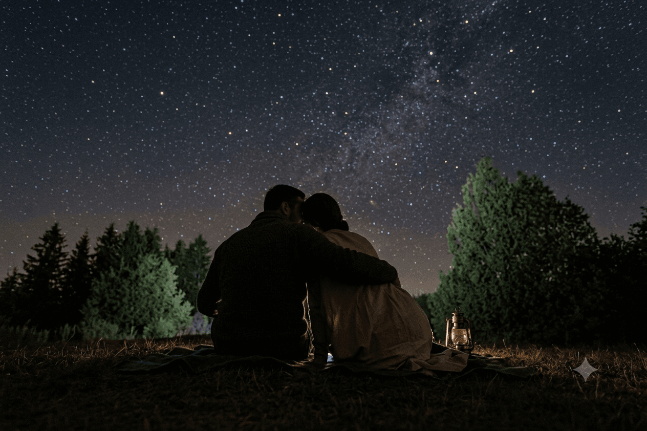 Only you and me and stars